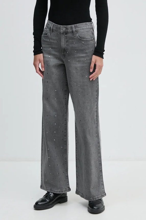 Dkny jeansy czarny DJ4M4016