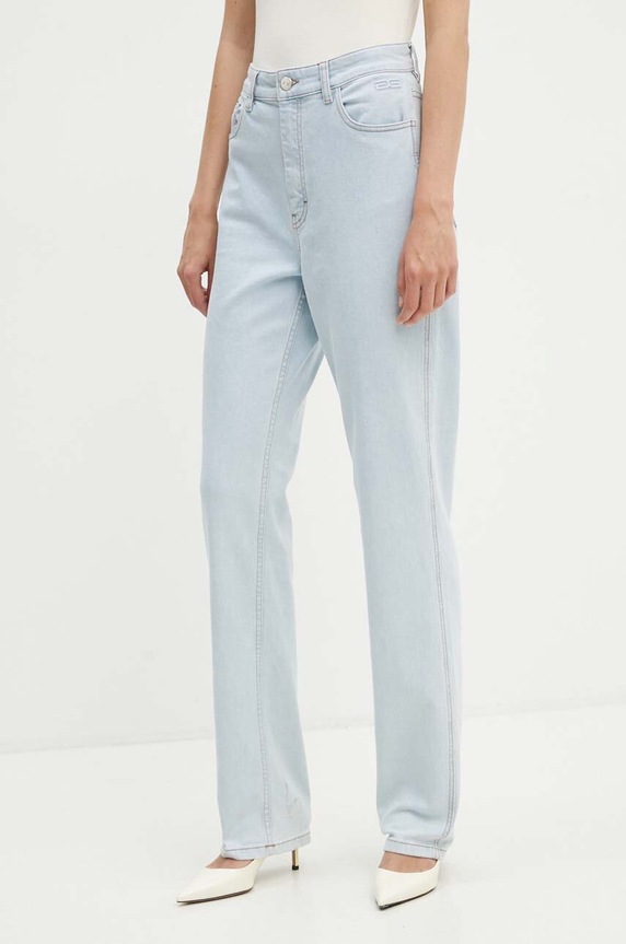 Gestuz jeansy Planet friendly niebieski 10909239