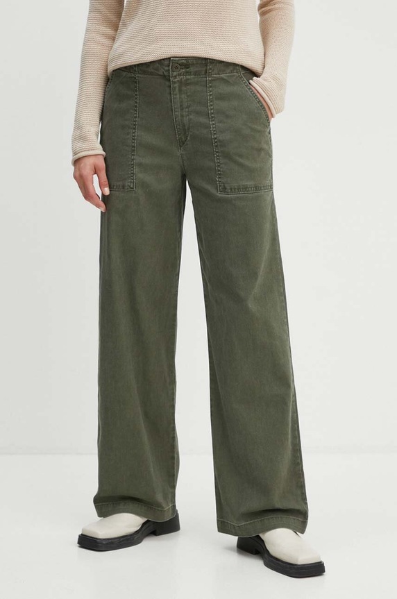 Levi's spodnie z elastanem zielony A8693