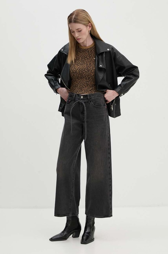 Traperice Levi's XL STRAIGHT A8701 crna AA00