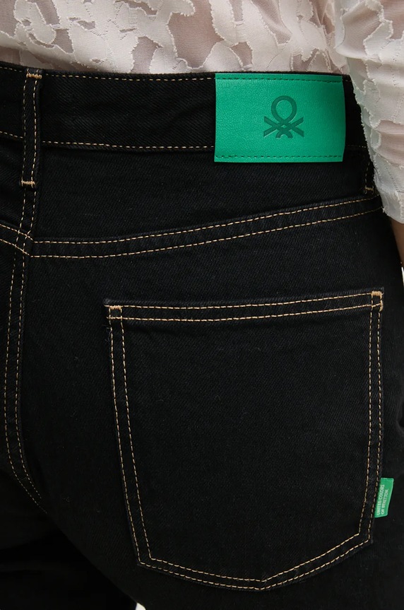 United Colors of Benetton jeansi negru 49BTDE023