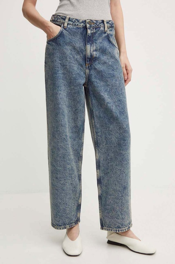American Vintage jeansy Planet friendly niebieski JOY11JH24
