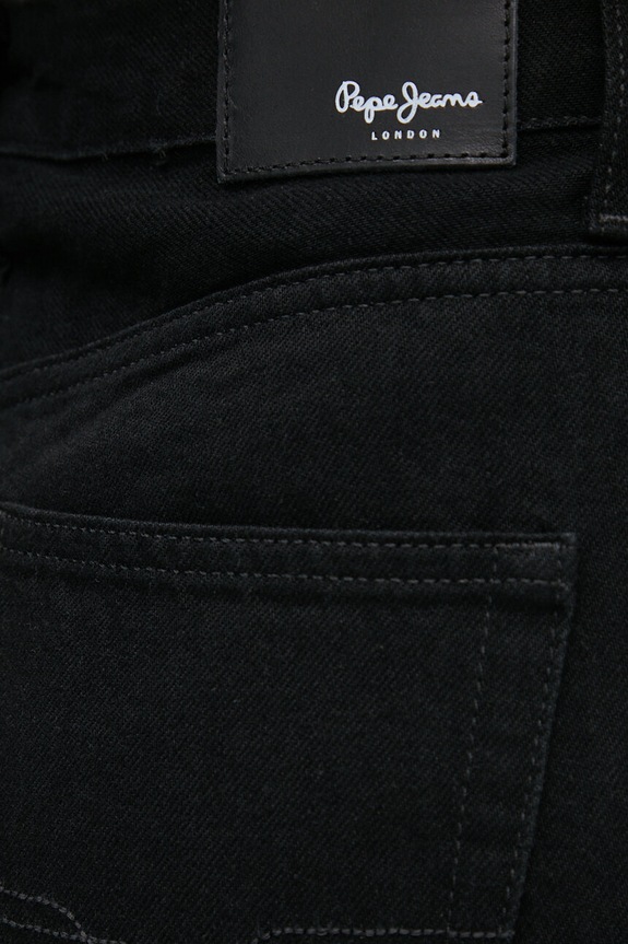 Rifle Pepe Jeans WIDE LEG JEANS UHW čierna PL204740XH6