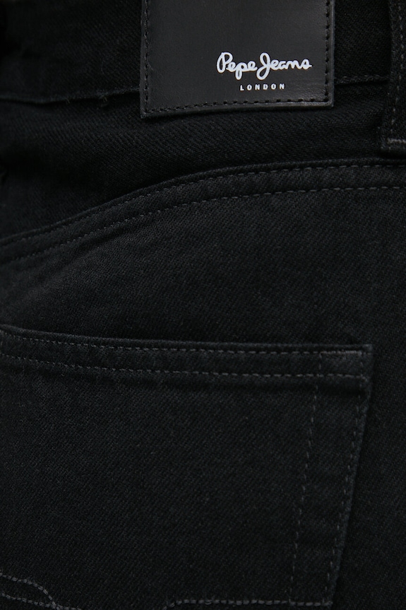 Rifle Pepe Jeans WIDE LEG JEANS UHW čierna PL204740XH6