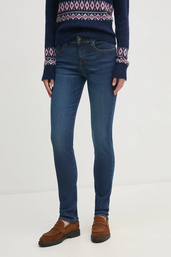 Barbour jeansy niebieski LTR0220