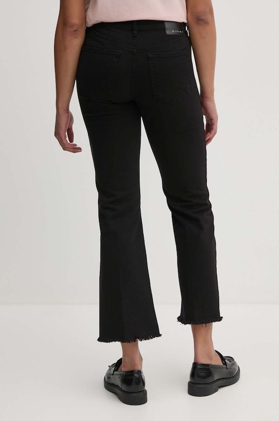 Odzież Sisley jeansy 48M0LE040 czarny