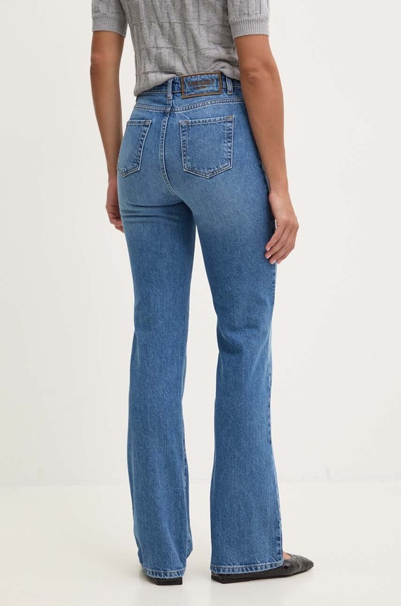 Odzież Twinset jeansy 242TP2563 niebieski