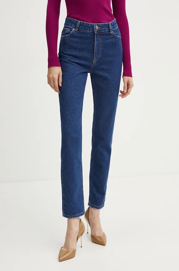 Twinset jeansy niebieski 242TT2490