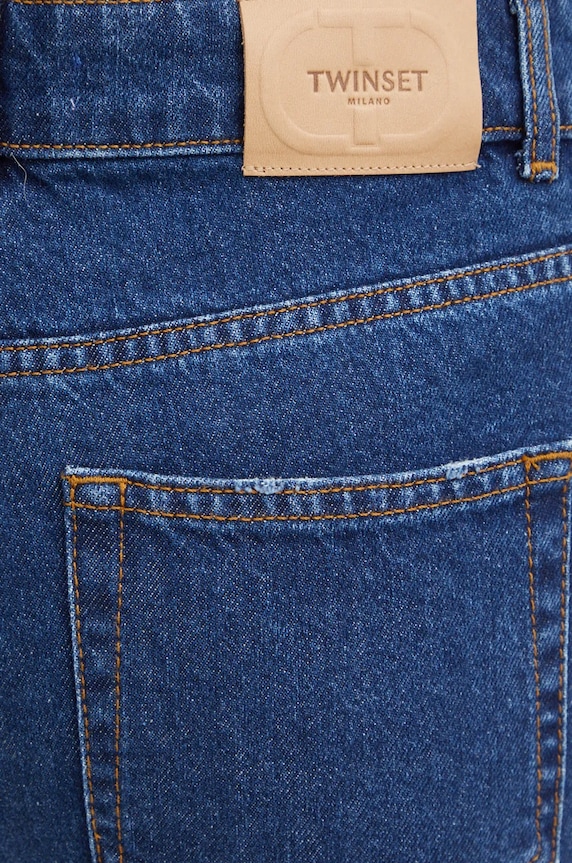 Twinset jeansy niebieski 242TT2490