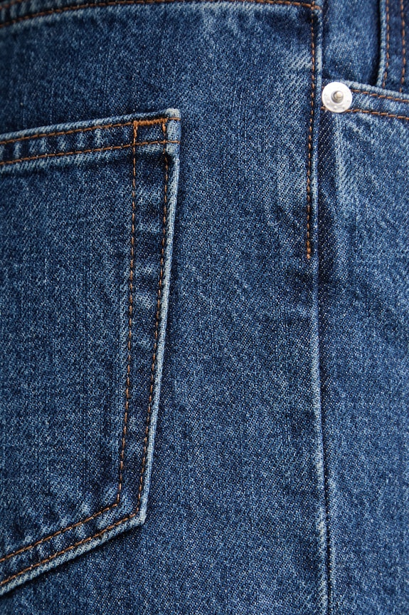 A.P.C. джинсы straight для женщин jean elisabeth голубой COHTD.F09181