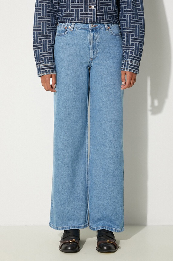 Traperice A.P.C. Jean Elisabeth plava COHCW.F09181.IAL