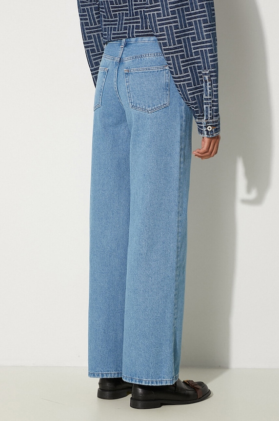 Odjeća Traperice A.P.C. Jean Elisabeth COHCW.F09181.IAL plava