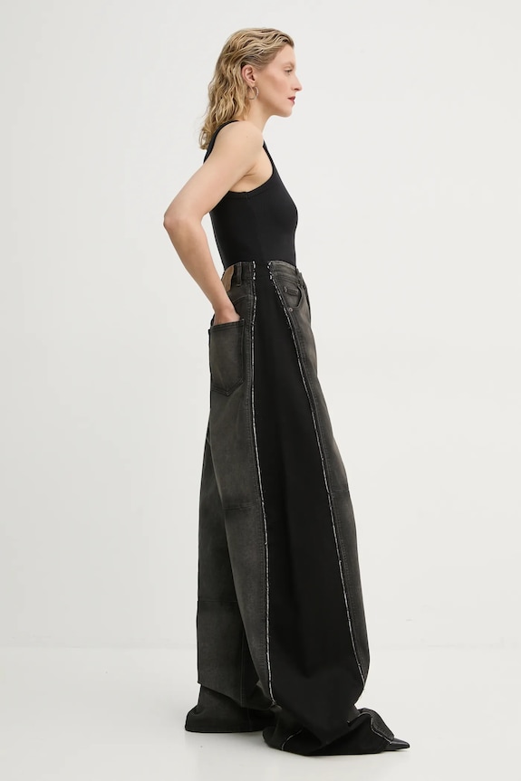 MM6 Maison Margiela jeansy szary S62LB0177.S30848