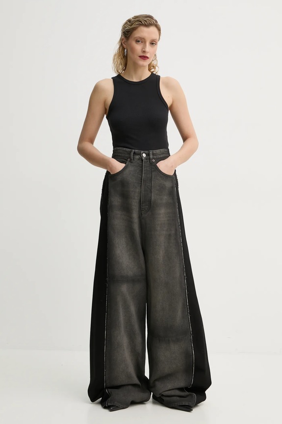 MM6 Maison Margiela jeansy szary S62LB0177.S30848