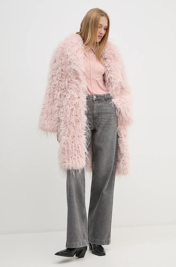 Sisley jeansy 4TLALF062 szary AW24