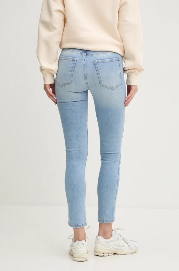 Odzież Desigual jeansy AINA 24WWDD19 niebieski