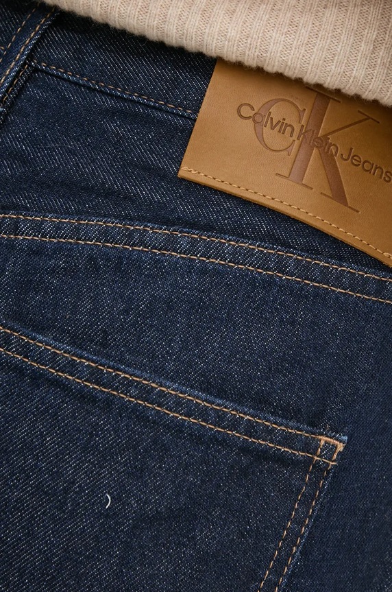 Traperice Calvin Klein Jeans mornarsko plava J20J223997