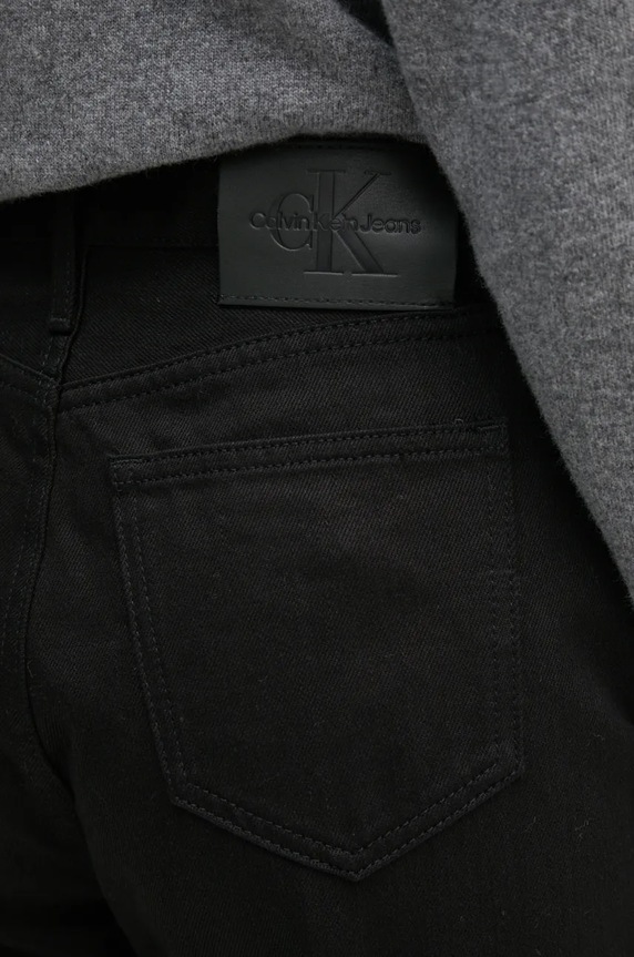 Rifle Calvin Klein Jeans čierna J20J224016