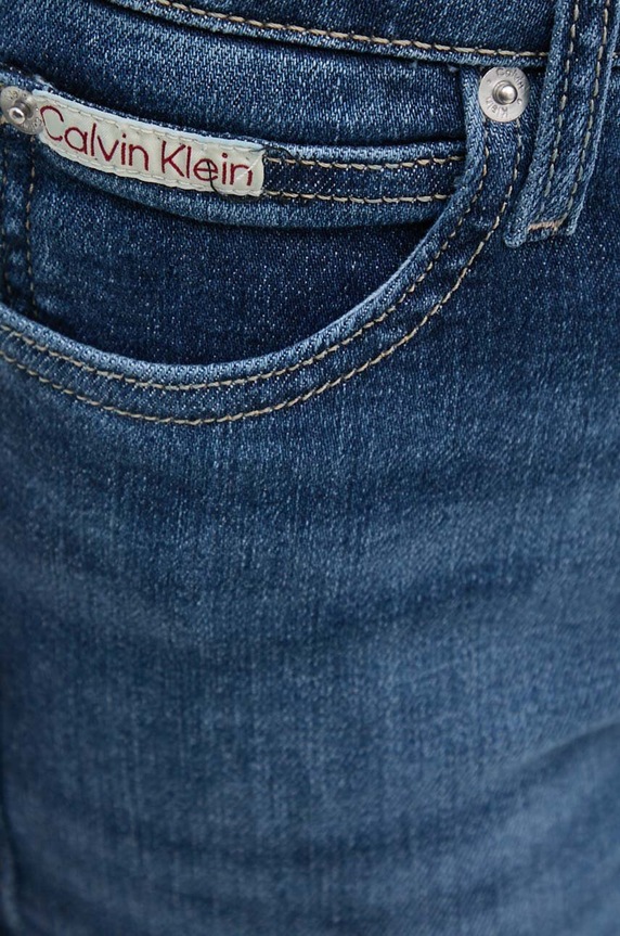 Traperice Calvin Klein Jeans mornarsko plava J20J224915