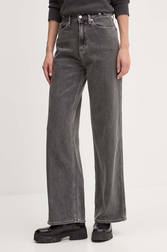 Tommy Jeans jeansy Planet friendly szary DW0DW19614