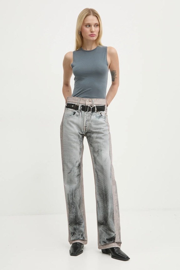 Джинси Y/Project YP TROMPE L'OEIL JEANS 207PA019 блакитний AW24