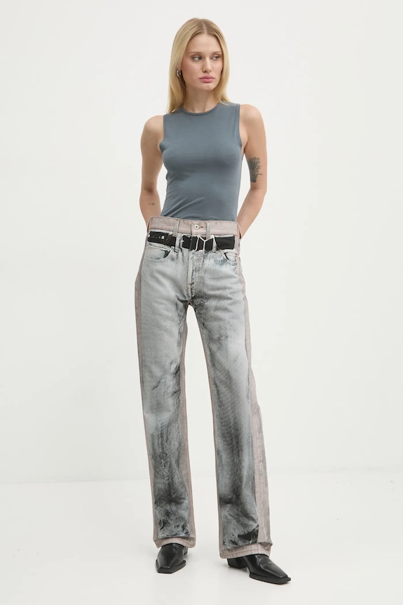 Джинси Y/Project YP TROMPE L'OEIL JEANS 207PA019 блакитний AW24