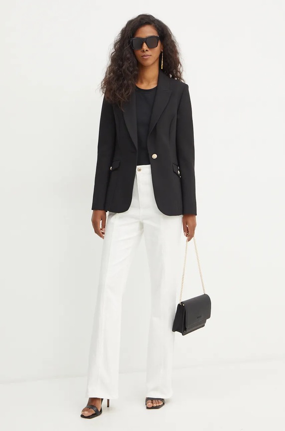 Morgan jeansi PLUME PLUME alb AW24
