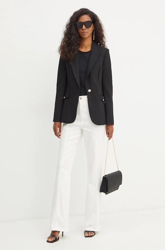 Morgan jeansi PLUME PLUME alb AW24