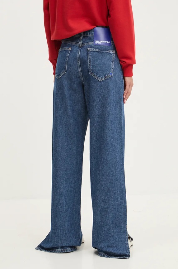 Odjeća Traperice Karl Lagerfeld Jeans 246J1118 mornarsko plava