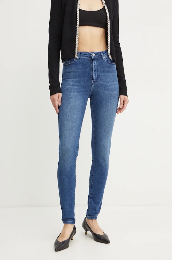 Karl Lagerfeld jeansy niebieski 246W1107