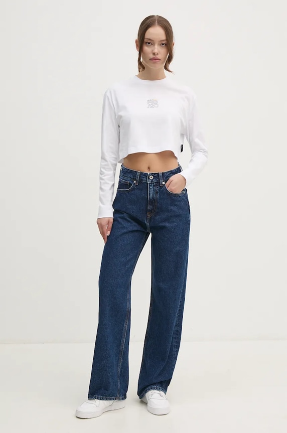 Τζιν παντελόνι Red Bull Racing x Pepe Jeans RL200002R16 σκούρο μπλε AW24