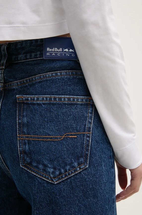 Τζιν παντελόνι Red Bull Racing x Pepe Jeans σκούρο μπλε RL200002R16