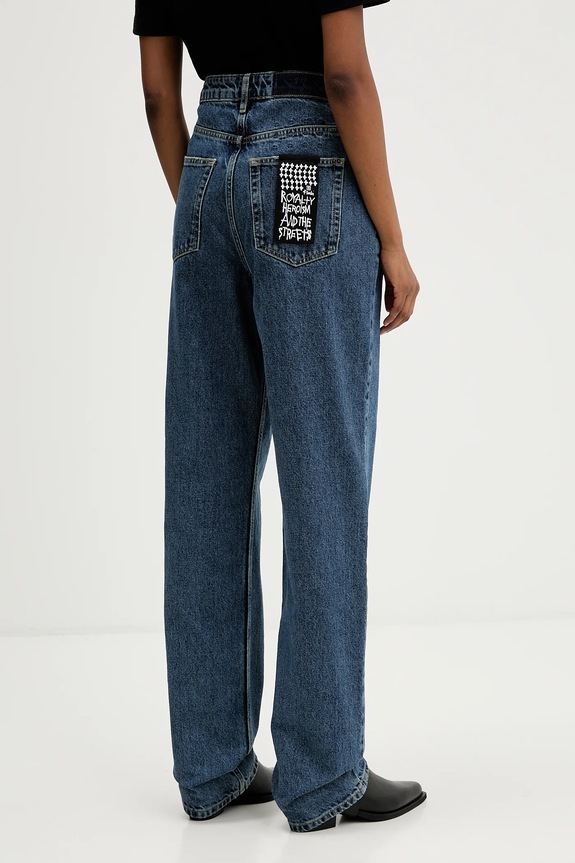 Odzież KSUBI jeansy Playback Subway WPF24DJ011 niebieski