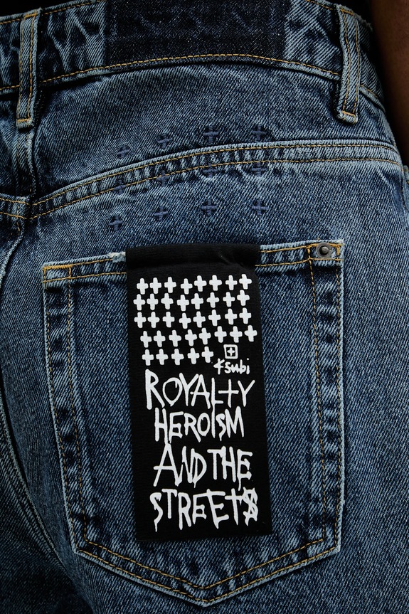 KSUBI jeansy Playback Subway niebieski WPF24DJ011