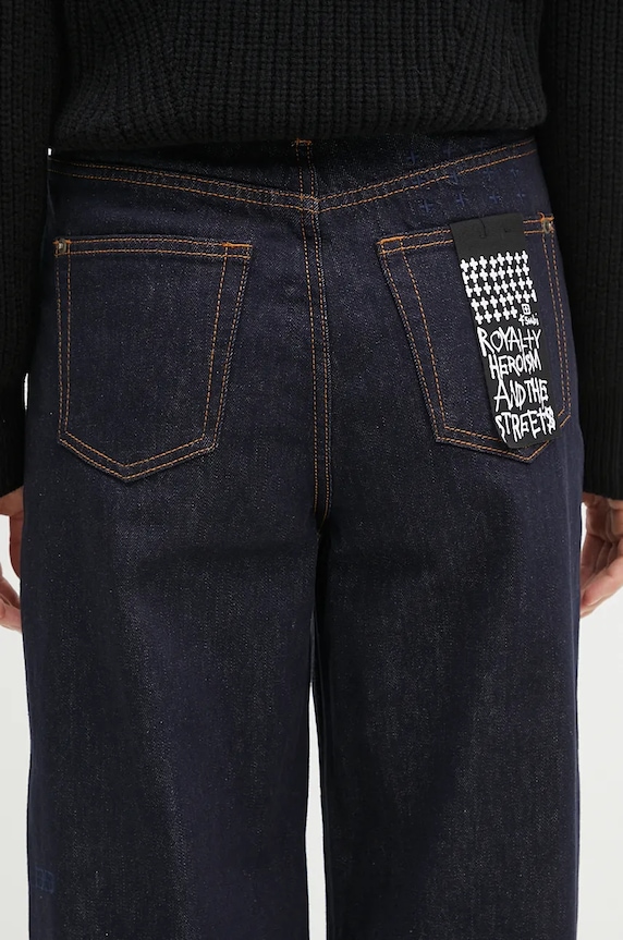 KSUBI jeansy Strider Cuff Original granatowy WFA24DJ016