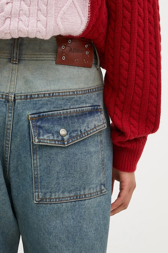 Andersson Bell jeans Layered Wide-Leg Jeans apa740m blue
