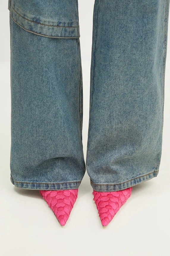 Andersson Bell jeans Layered Wide-Leg Jeans apa740m