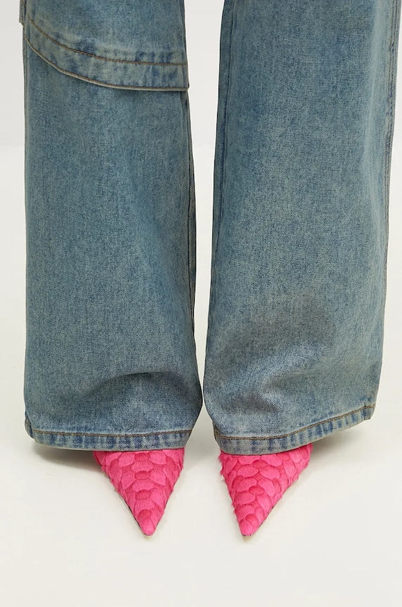 Andersson Bell jeans Layered Wide-Leg Jeans apa740m