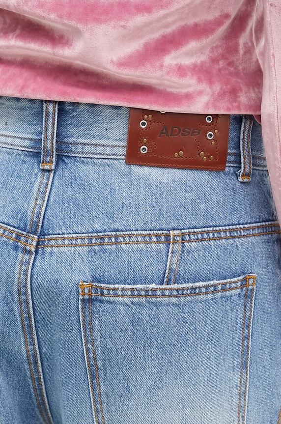 Andersson Bell jeans Panel Carpenter Wide-Leg Jeans blu apa743m