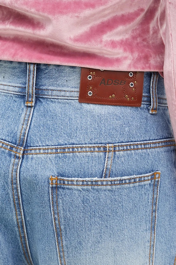 Andersson Bell jeans Panel Carpenter Wide-Leg Jeans blu apa743m