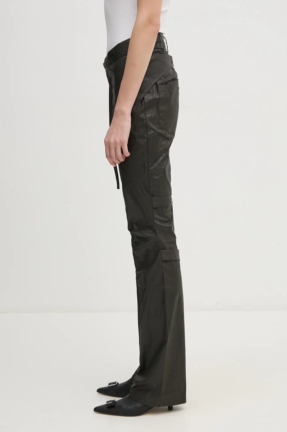 Kalhoty Ottolinger Deconstructed Flared Pants 2209080105 hnědá AW24