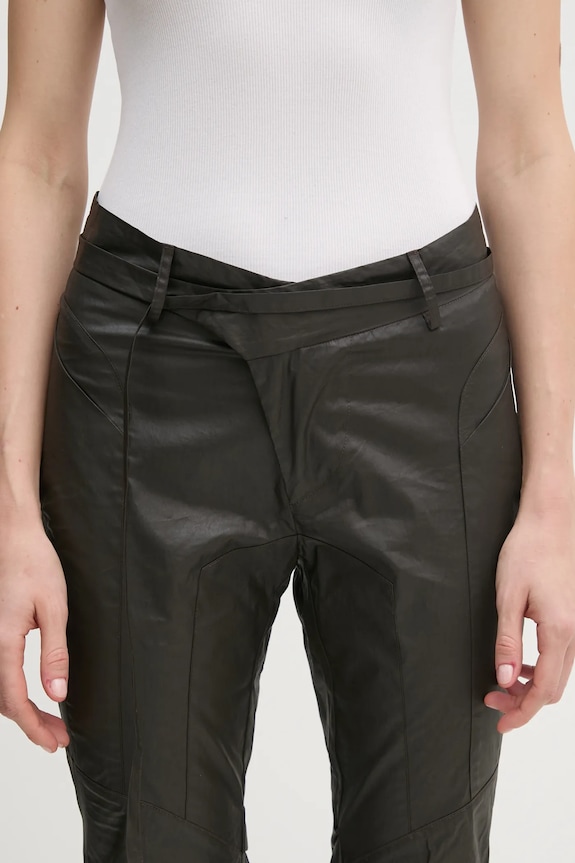 Kalhoty Ottolinger Deconstructed Flared Pants hnědá 2209080105