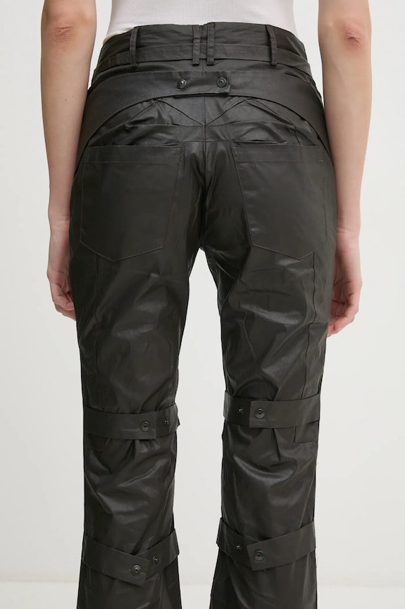 Kalhoty Ottolinger Deconstructed Flared Pants 2209080105 hnědá