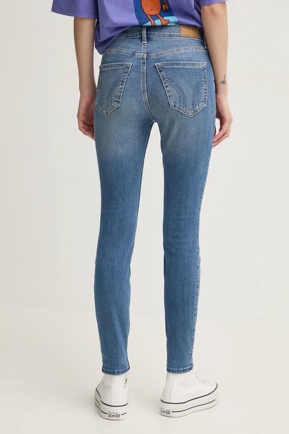 Odzież Hollister Co. jeansy KI355.3432.278 niebieski