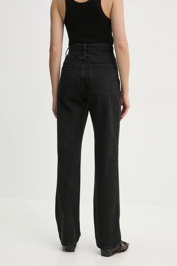 Îmbrăcăminte By Malene Birger jeansi MILIUMLO Q70252017Z negru