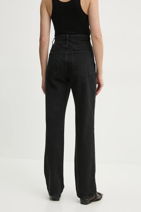 Îmbrăcăminte By Malene Birger jeansi MILIUMLO Q70252017Z negru
