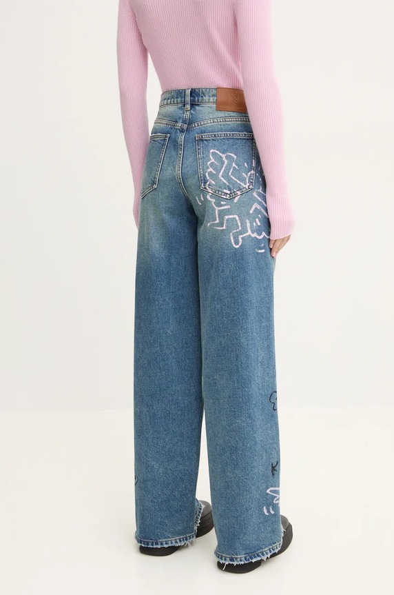 Oblečení Džíny Miss Sixty x Keith Haring 6L3JJ2300000 6L3JJ2300000 modrá