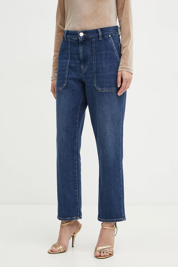Pinko jeansy granatowy 102761.A20M