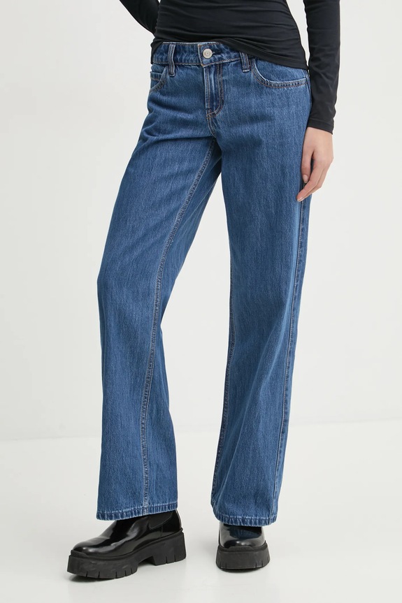 Hollister Co. jeansy niebieski KI355.4448.278