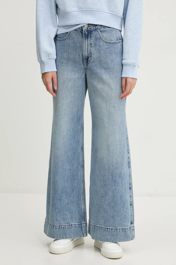 Hollister Co. jeansy niebieski KI355.4491.278